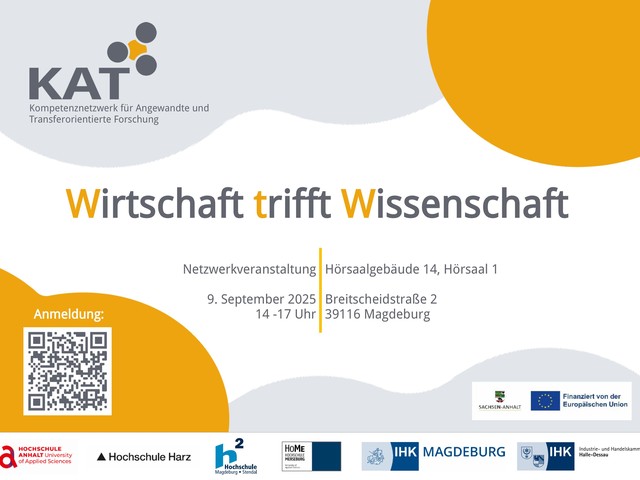 SAVE THE DATE: Wirtschaft trifft Wissenschaft