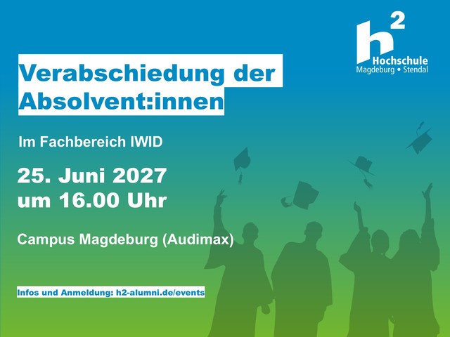 Feierliche Verabschiedung der Absolvent:innen des FB IWID 2027