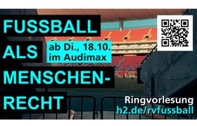 Fußball als Menschenrecht - Digitale Ringvorlesung