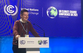 Ingenieurökologie-Student bei der Klimakonferenz in Ägypten