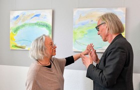 "Lost Landscapes" – Malereiausstellung an der Hochschule