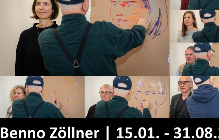 Fotos zur Austellung von Benno Zöllner,.