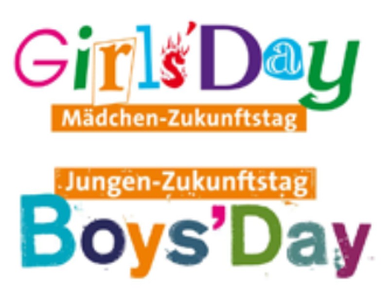 Infografik Girls' & Boys' Day.