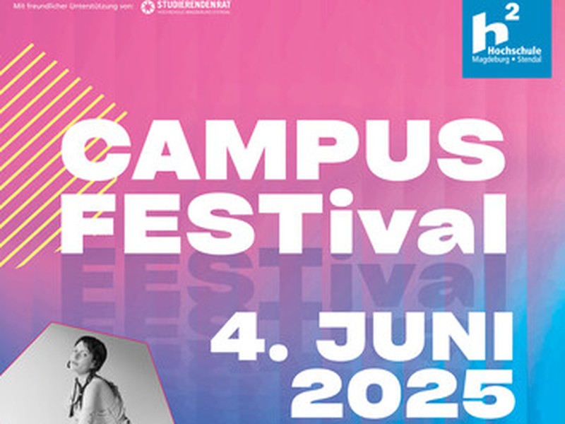 Grafik zum Campusfestival 2025.