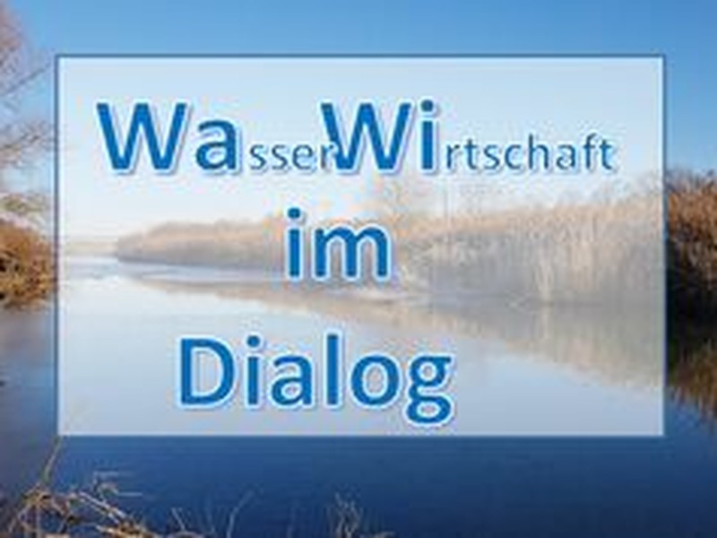 Grafik für "Wasserwirtschaft im Dialog".
