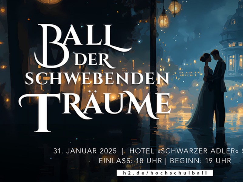 Infografik zum Hochschulball.